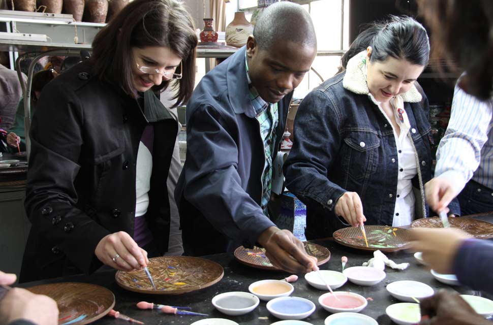 Visiting Cloisonne Exhibition-3