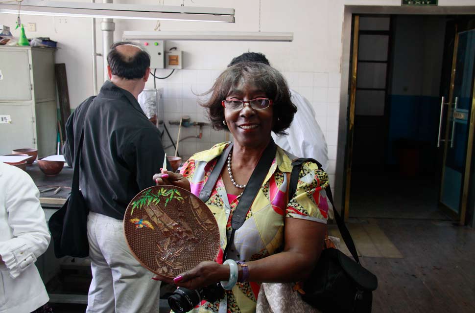 Visiting Cloisonne Exhibition-4